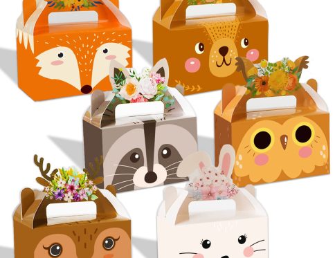 3D Standard custom box filled with favours