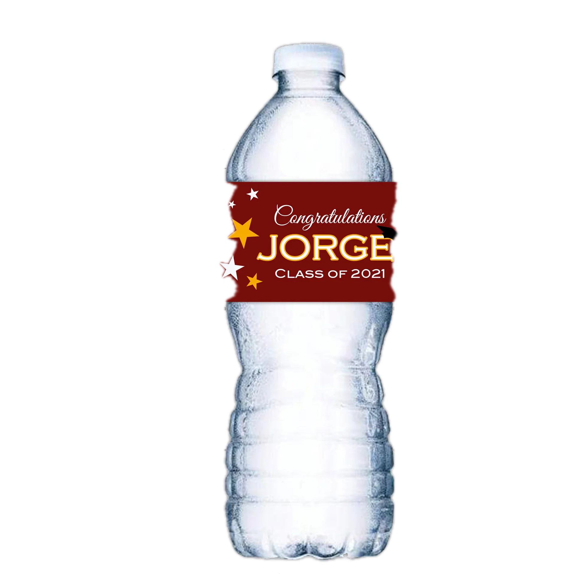 Water Bottle Labels With Bottles